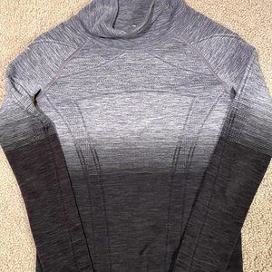 Ivivva Fly Tech Ombre long sleeve seamless shirt
